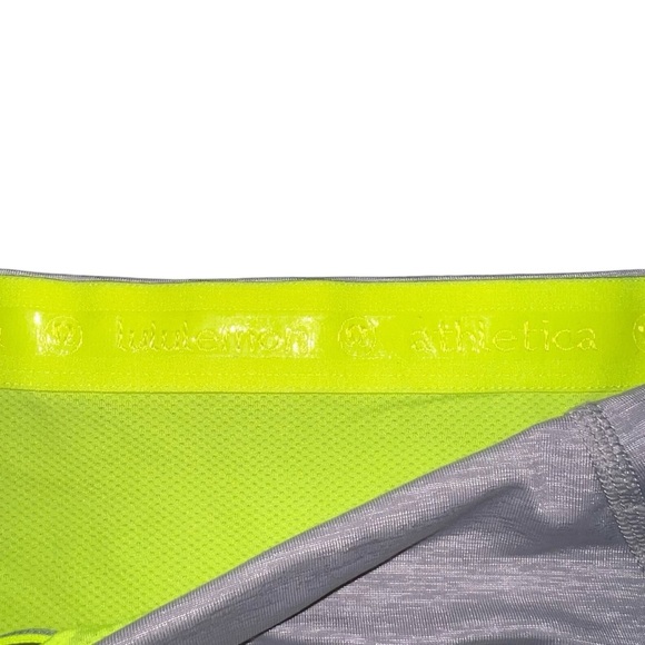 EUC Lululemon Presta Skirt White Metallic Silver Yellow Pleated Athletic Mini 6 - Picture 4 of 8